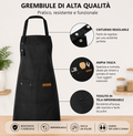 PACK 4 GREMBIULI PERSONALIZZATI PROFESSIONALI